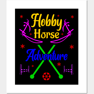 Hobby Horsing Hobbyhorse Adventure Posters and Art